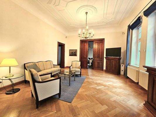 Woh- und Empfangszimmer EG