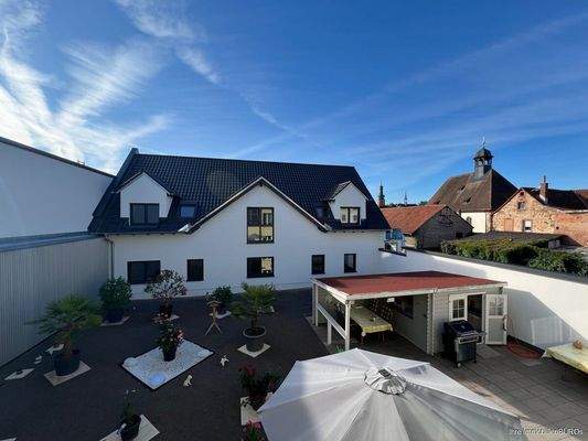 Blick aus der Küche