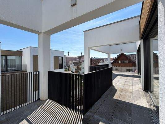 Blick Richtung Stadt