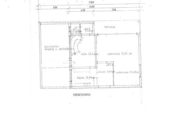 Obergeschoss Grundriss