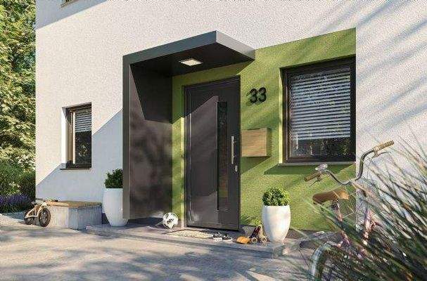 Straßenansicht Vordach