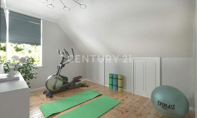 BSP. Fitnessraum OG (visualisiert)