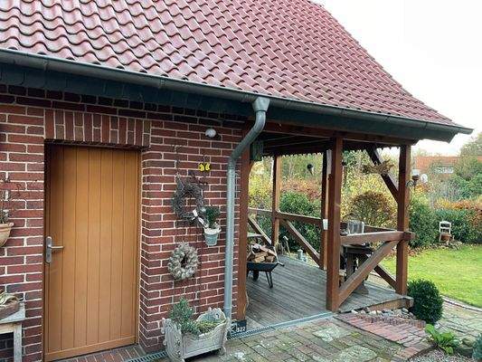 Zugang Abstellraum und Werkstatt