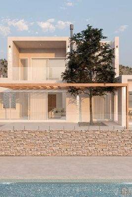 Kreta, Schisma Eloundas: Exklusives Grundstück mit Meerblick und Baugenehmigung zu verkaufen