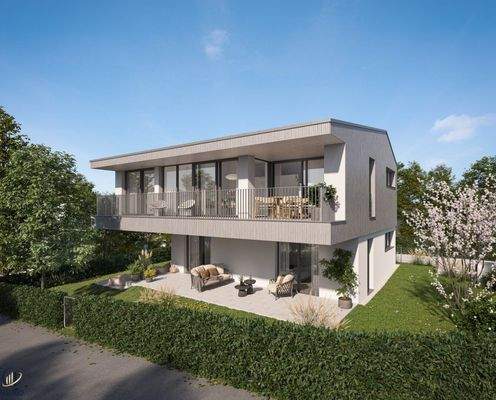 Visualisierung für einen Neubau