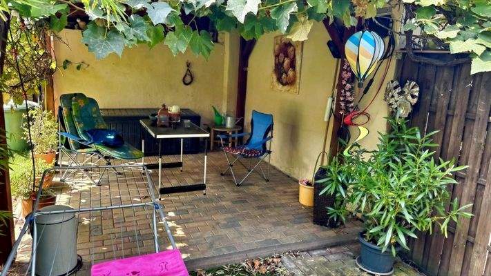 Überdachte Terrasse