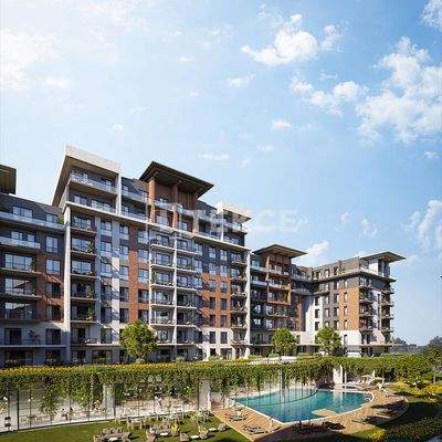 Flats in a Social Complex with Lake Views in Kocaeli