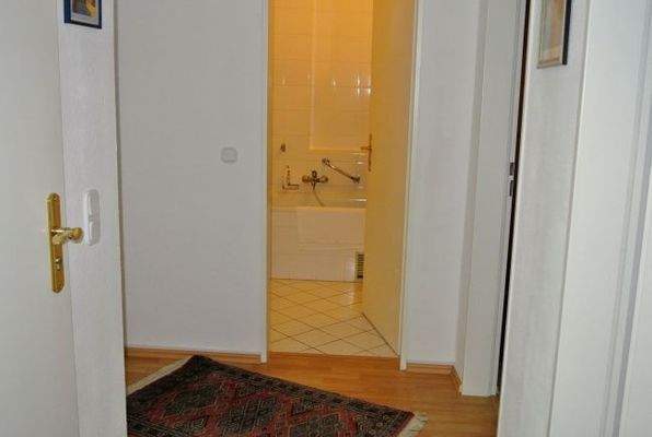 Diele der gepflegten Wohnung