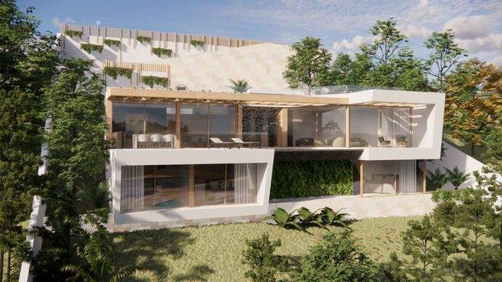  Projekt einer Villa zum Verkauf in Costa de la Calma, Mallorca