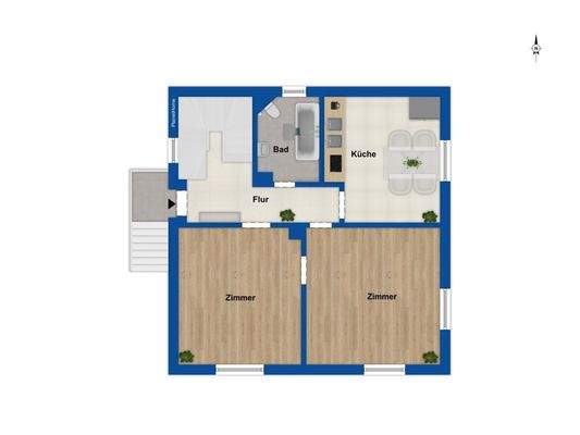 Grundriss Erdgeschoss