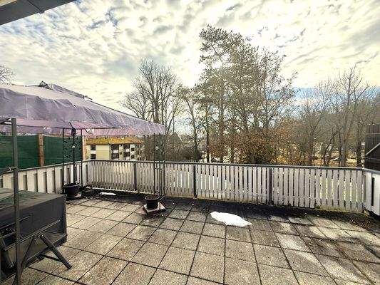 Terrasse mit Aussicht