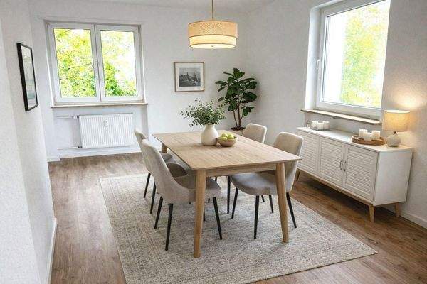 Wohnbeispiel Esszimmer 