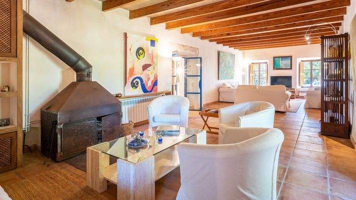 Santany Mallorca Finca zu verkaufen Wohnzimmer BBHS-BAL-0873
