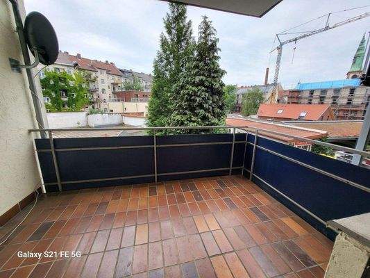 Balkon mit schöner Aussicht