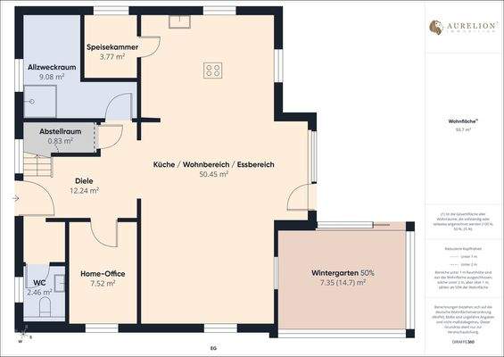 Grundriss Erdgeschoss