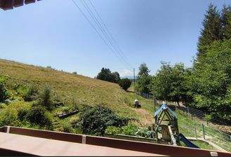Aussicht vom Balkon SÜD-WEST