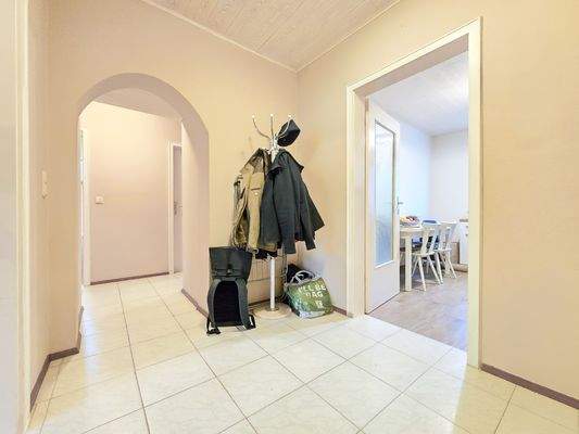 Freundlicher Eingangsbereich