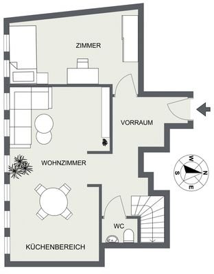 Grundriss EG - Skizze 