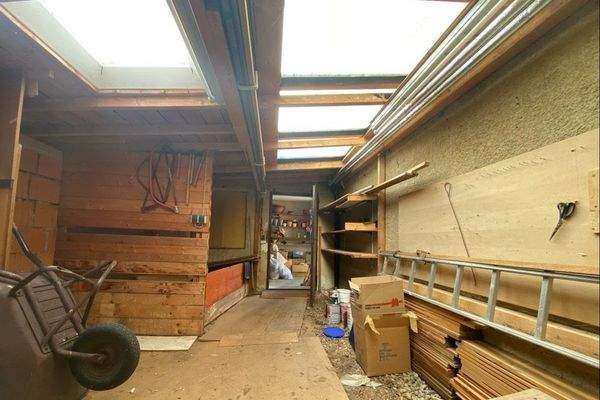 überdachter Bereich