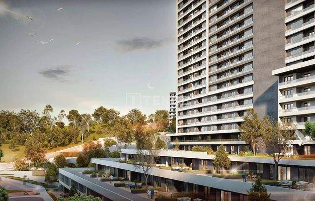 Apartments in Gated Complex with Rich Amenities in Çankaya Ankara
