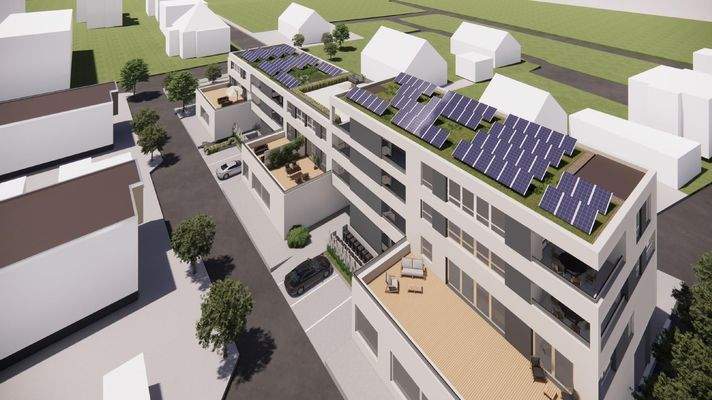 Vogelperspektive sunriseHaus