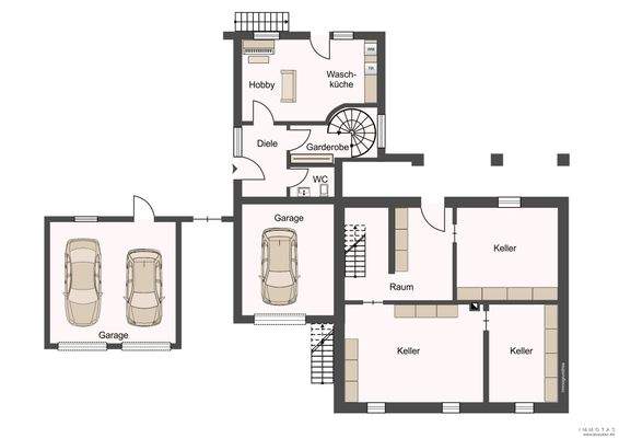 Grundriss Kellergeschoss