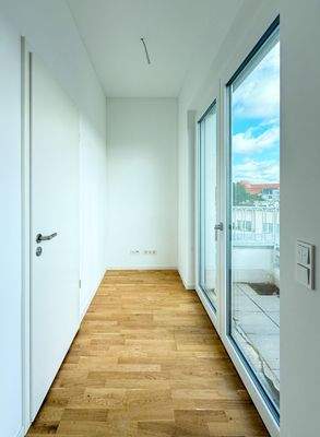 Arbeitsnische im Schlafzimmer