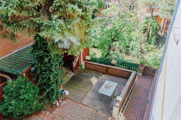 Blick in den Innenhof