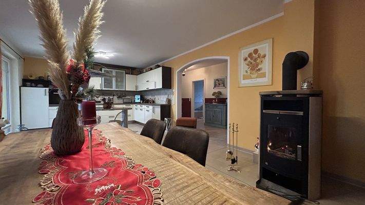 Wohnzimmer und Küche