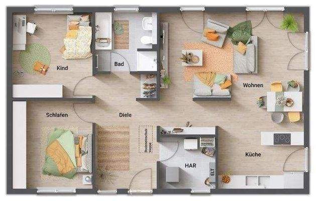 Grundriss-Bungalow-100