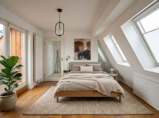 Schlafzimmer 1 visualisiert