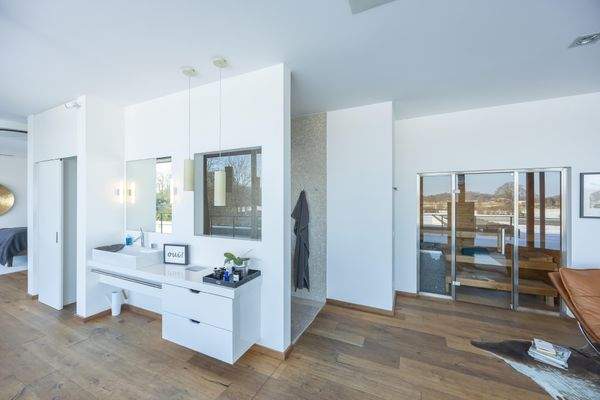 Badezimmer im Obergeschoss