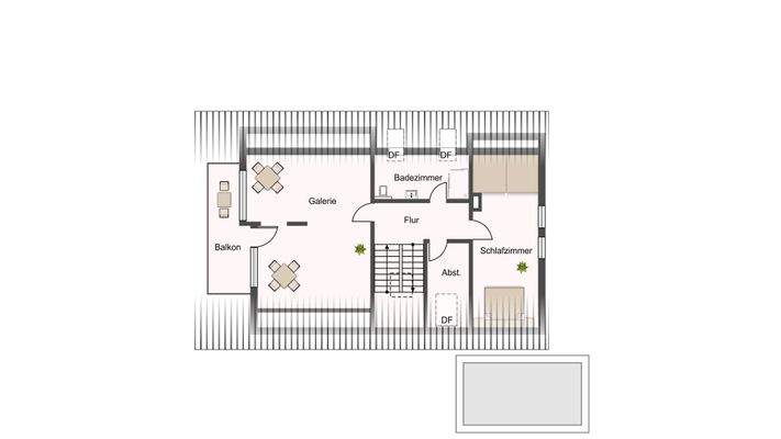 Grundriss Obergeschoss