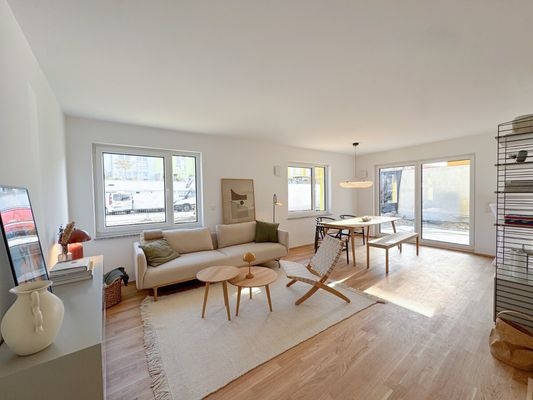 Musterwohnung Wohnzimmer