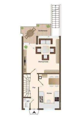 Grundriss: Erdgeschoss