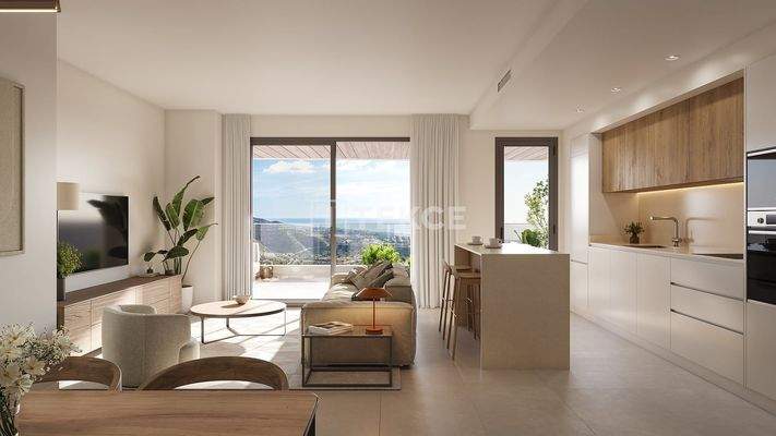 Apartments with Pools Close to Sea in Rincón de la Victoria Málaga