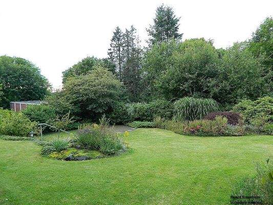 parkähnlicher Garten