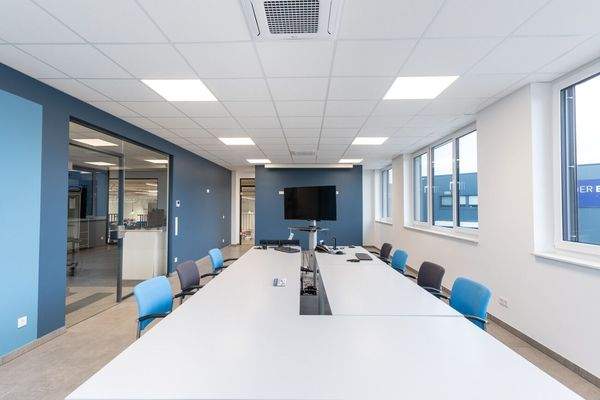 innovativ konzipierter Besprechungsraum