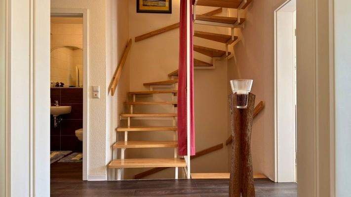 Blick ins Treppenhaus