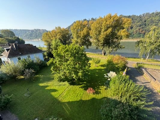 Blick vom Balkon in Richtung Südwesten