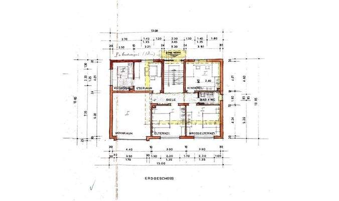 Grundriss EG Wohnung