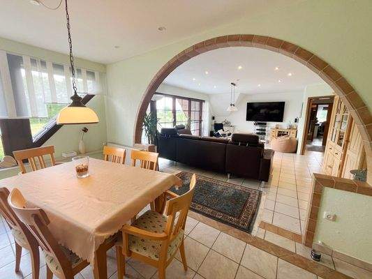 Wohn-/ Esszimmer Dachgeschoss