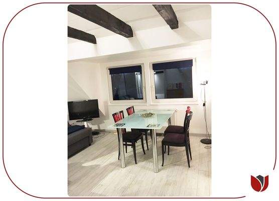 Dachgeschoss: Essplatz im Wohnbereich