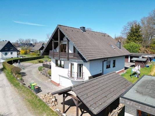 Ansicht vom Wohnhaus 