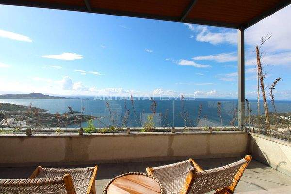 Stone Clad Sea View Detached Villas in Bodrum Yalikavak