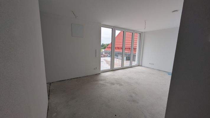 Küche mit Dachterrasse