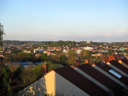Blick über Ansbach