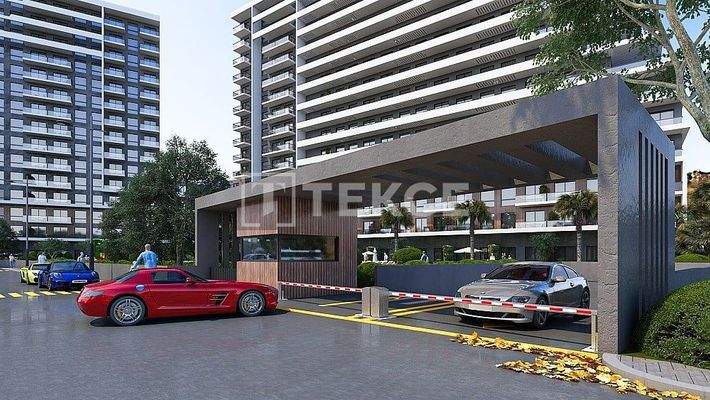 Apartments in a Complex with Pool and Close to the Metro in İzmir