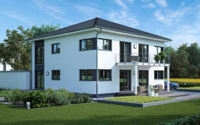 Ansicht Garten links