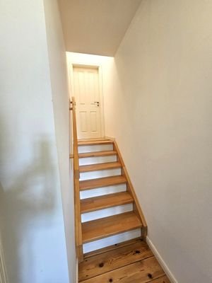 Treppe zum Schlafzimmer